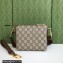 Gucci Messenger Bag with Interlocking G 723306 Beige
