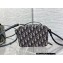 Dior Caro Box Bag with Chain in Oblique Canvas