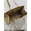 Dior Medium Essential Tote Bag in Archicannage Calfskin Brown 2022