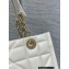 Dior Small Essential Tote Bag in Archicannage Calfskin White 2022