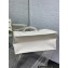 Dior Medium Essential Tote Bag in Archicannage Calfskin White 2022