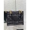 Dior Small Essential Tote Bag in Archicannage Calfskin Black 2022