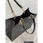 Dior Medium Essential Tote Bag in Archicannage Calfskin Black 2022