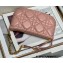 Dior Mini Caro Tulip Bag in Quilted Macrocannage Calfskin Pink