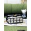 Chanel Small Flap Bag with Top Handle AS3652 Wool Tweed Black/White 2022