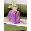 Chanel Lambskin Chain Mini Flap Bag Purple 2023