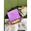 Chanel Lambskin Chain Mini Flap Bag Purple 2023