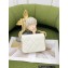 Chanel Lambskin Chain Mini Flap Bag White 2023