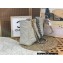 Chanel Shiny Lambskin CHANEL 19 Shopping Bag AS3660 Light Gray 2022
