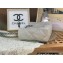 Chanel Shiny Lambskin CHANEL 19 Shopping Bag AS3660 Light Gray 2022