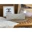 Chanel Shiny Lambskin CHANEL 19 Shopping Bag AS3660 Light Gray 2022