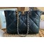 Chanel Shiny Lambskin CHANEL 19 Shopping Bag AS3660 Black 2022