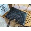 Chanel Shiny Lambskin CHANEL 19 Shopping Bag AS3660 Black 2022
