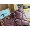 Chanel Shiny Lambskin CHANEL 19 Shopping Bag AS3660 Burgundy 2022