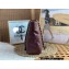 Chanel Shiny Lambskin CHANEL 19 Shopping Bag AS3660 Burgundy 2022