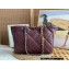 Chanel Shiny Lambskin CHANEL 19 Shopping Bag AS3660 Burgundy 2022