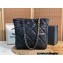 Chanel Shiny Lambskin CHANEL 19 Shopping Bag AS3519 Black 2022
