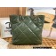 Chanel Shiny Lambskin CHANEL 19 Shopping Bag AS3519 Green 2022