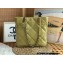 Chanel Shiny Lambskin CHANEL 19 Shopping Bag AS3519 Light Green 2022