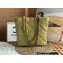 Chanel Shiny Lambskin CHANEL 19 Shopping Bag AS3519 Light Green 2022