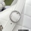 Chanel Lambskin Chain Camera Bag White 2023