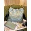 Chanel 22 Small Shopping Handbag AS3260 Pale Green 2022