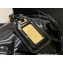 Chanel Small Flap Bag with Top Handle Bag AS3653 Patent Black 2022