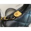 Chanel Small Flap Bag with Top Handle Bag AS3653 Grained Calfskin Black 2022