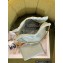Chanel 22 Small Shopping Handbag AS3260 Pale Green 2022