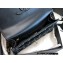 Chanel Small Flap Bag with Top Handle AS3653 Wool Tweed Check Black 2022
