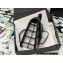 Chanel Small Flap Bag with Top Handle AS3653 Wool Tweed Black/White 2022
