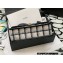 Chanel Small Flap Bag with Top Handle AS3653 Wool Tweed Black/White 2022