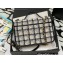 Chanel Small Flap Bag with Top Handle AS3653 Wool Tweed Black/White 2022