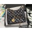 Chanel Shiny Crumpled Calfskin Hobo Handbag AS3690 Black 2022
