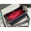 Chanel Shiny Crumpled Calfskin Hobo Handbag AS3690 Navy Blue 2022