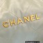 Chanel 22 Medium Shopping Handbag AS3261 Pale Green 2022