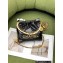 Chanel 22 Mini Bag with Pearl and Chain AS3259 Black 2023