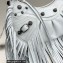 Balenciaga Le Cagole Xs Shoulder Bag in Fringed 92718 White