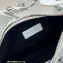 Balenciaga Le Cagole Xs Shoulder Bag in Fringed 92718 White