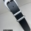Celine Logo Print LARGE WESTERN Belt in Leather Black 60689 2022