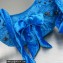 Balenciaga Le Cagole Xs Shoulder Bag in Crushed Velvet 92718 Blue