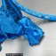Balenciaga Le Cagole Xs Shoulder Bag in Crushed Velvet 92718 Blue