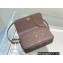 Dior Caro Pouch Bag in Supple Cannage Calfskin Nude