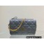 Dior Caro Pouch Bag in Supple Cannage Calfskin Gray