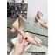 Dior Idylle Ballet Pumps in Grosgrain and Patent Calfskin Nude 2023