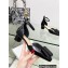 Dior Idylle Ballet Pumps in Grosgrain and Patent Calfskin Black 2023