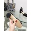 Dior Idylle Ballet Pumps in Grosgrain and Black Cotton Embroidered with Strass 2023
