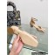 Dior Idylle Ballet Pumps in White Resin Pearls and Patent Calfskin Nude 2023