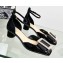 Dior Idylle Ballet Pumps in White Resin Pearls and Patent Calfskin Black 2023