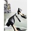 Dior Idylle Ballet Pumps in White Resin Pearls and Patent Calfskin Black 2023